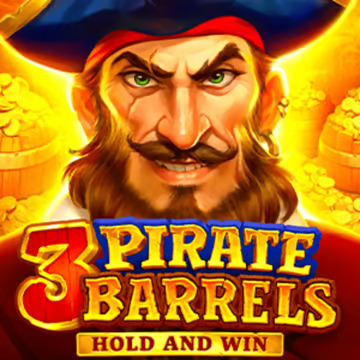 3 pirate barrels: hold and win